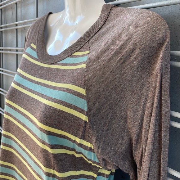 LLR - Striped Printed Randy Top-#0287 - Picture 2 of 12